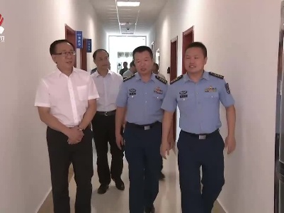 省领导走访慰问驻赣部队和武警官兵