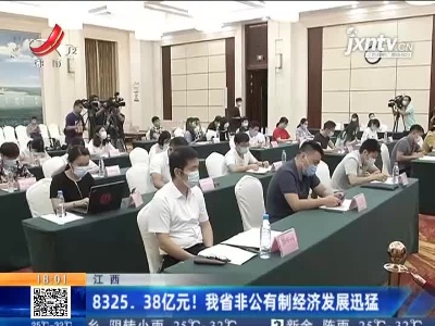 江西：8325.38亿元！ 我省非公有制经济发展迅猛