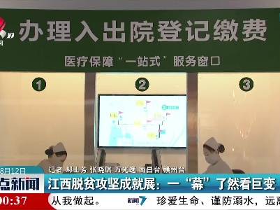 江西脱贫攻坚成就展：一“幕”了然看巨变