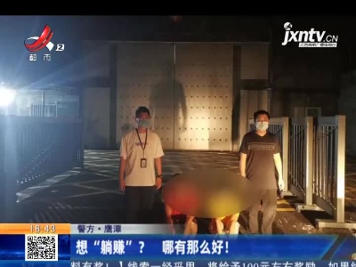 【警方】鹰潭：想“躺赚”？  哪有那么好！