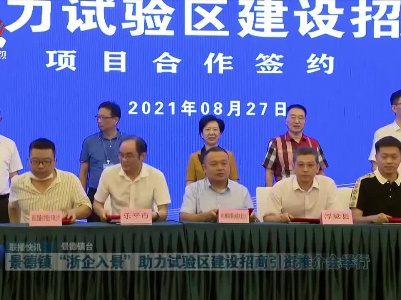 景德镇“浙企入景”助力试验区建设招商引资推介会举行