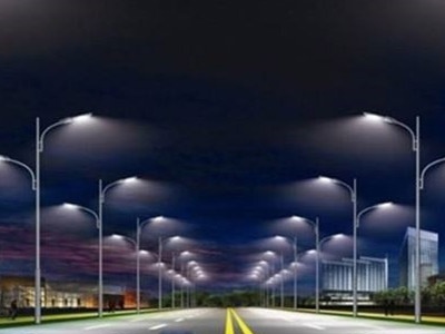 南昌多条道路安装5G智慧路灯 能减少立杆节约用地