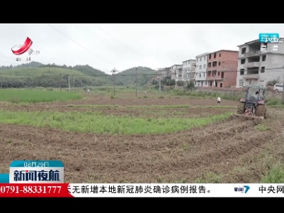 宜春市袁州区：抢种秋粮作物 减少旱情损失