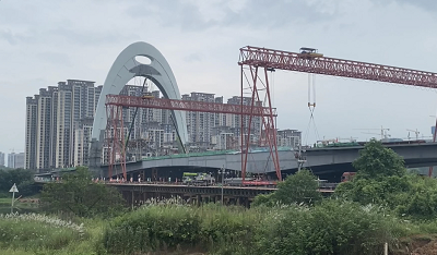 上饶稼轩大桥主体结构施工接近尾声 计划年底通车