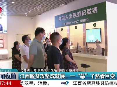江西脱贫攻坚成就展：一“幕”了然看巨变
