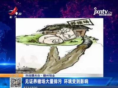 【热线曝光台】赣州瑞金：无证养猪场大量排污 环境受到影响