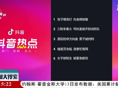 抖音热点榜20210915