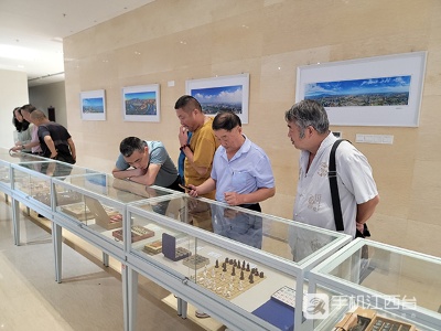 九江市工人文化宫举办中国象棋收藏展