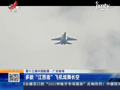 【第十三届中国航展】广东珠海：多款“江西造”飞机炫舞长空