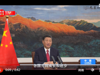 独家视频丨习近平：世界完全容得下各国共同成长和进步