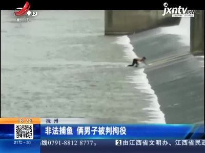 抚州：非法捕鱼 俩男子被判拘役