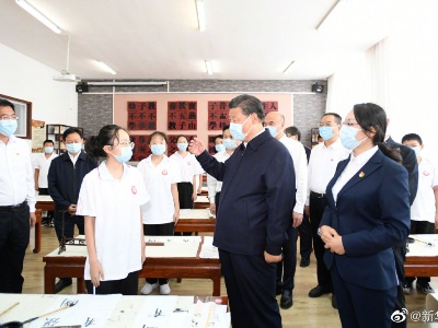 习近平在绥德考察调研