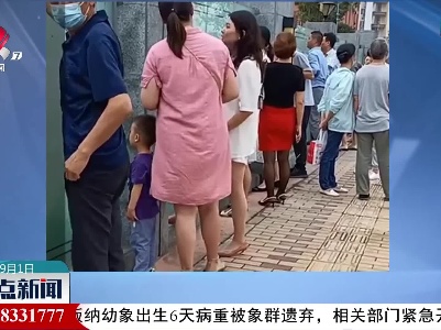 【开学第一天】新生家长校外开启“见缝插针”模式