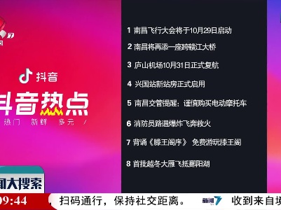 抖音热点榜20210929