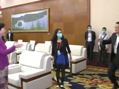 易炼红会见香港特区行政长官林郑月娥