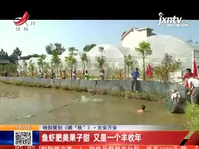 【特别策划《晒“秋”》】吉安万年：鱼虾肥美果子甜 又是一个丰收年