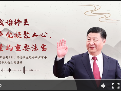 【每日一习话】统一战线始终是中国共产党凝聚人心、汇聚力量的重要法宝