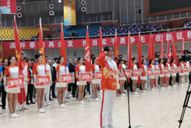 宜春市第六届运动会开幕 5613名运动员角逐25个项目