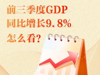 联播+｜前三季度GDP同比增长9.8%，怎么看？ 