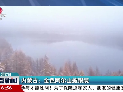 内蒙古：金色阿尔山披银装