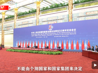 独家视频丨习近平：国际规则只能由联合国193个会员国共同制定 不能由个别国家和国家集团来决定