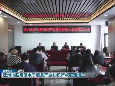 抚州市临川区电子信息产业知识产权联盟成立