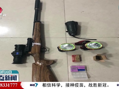 上饶：非法狩猎野猪 民警深夜出击