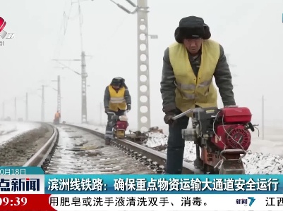 滨洲线铁路：确保重点物资运输大通道安全运行