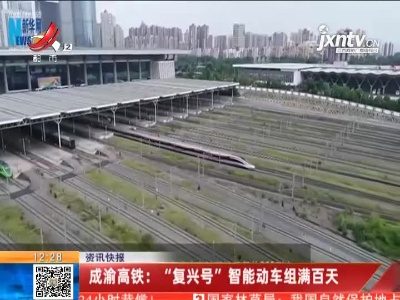 成渝高铁：“复兴号”智能动车组满百天