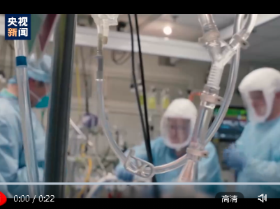 美国纽约州一家医院近两千名医护人员罢工 