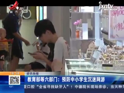 教育部等六部门：预防中小学生沉迷网游