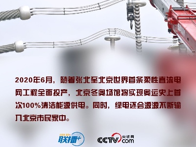 联播+丨“数”读低碳冬奥 用张北的风点亮北京的灯