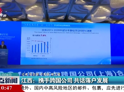 江西：携手跨国公司 共话落户发展