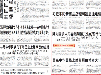 新时代的关键抉择：努力建设人与自然和谐共生的现代化