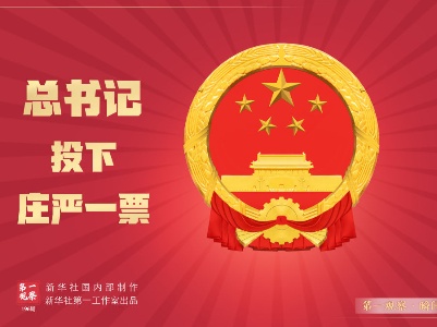 第一观察·瞬间 | 总书记投下庄严一票