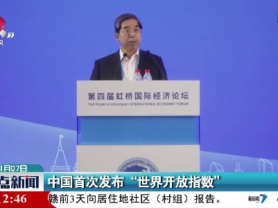 中国首次发布“世界开放指数”