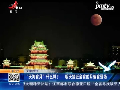 【天象好戏】“天狗食月”什么样？明天接近全食的月偏食登场