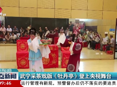 武宁采茶戏版《牡丹亭》登上央视舞台