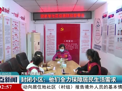 【共筑抗疫防线】封闭小区：他们全力保障居民生活需求