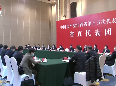 【作示范 勇争先 奋力书写精彩华章】易炼红参加省直代表团讨论时强调 恪守“作示范、勇争先”的标准追求 打造让党放心人民满意的模范机关