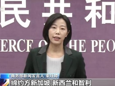 商务部：中国申请加入《数字经济伙伴关系协定》有助于促进全球数字经济长期繁荣