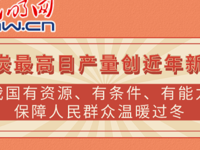 数据图解丨我国有资源、有条件、有能力保障人民群众温暖过冬