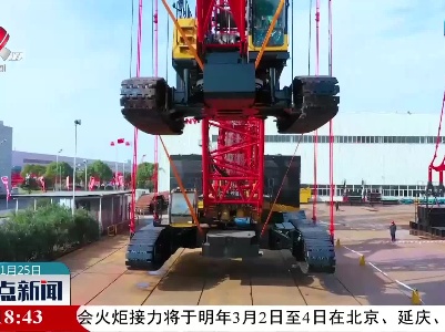 起重机“四联吊”这也太秀了！