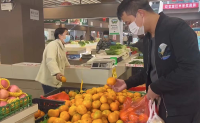 江西铅山：市场物资供应充足 居民生活秩序井然