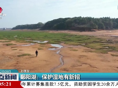 鄱阳湖：保护湿地有新招