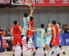 2021江西省男子篮球联赛宜春明月山赛区举行首场比赛