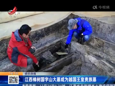 江西樟树国字山大墓或为越国王室贵族墓