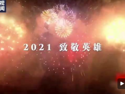 2021 英雄的中国 因为有你