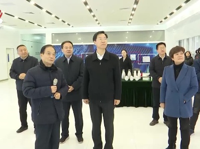 庄兆林在上饶市调研
