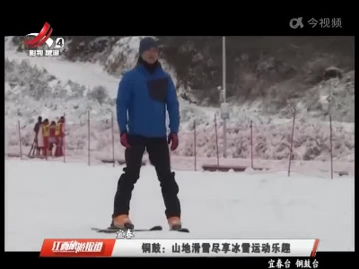 宜春铜鼓：山地滑雪尽享冰雪运动乐趣